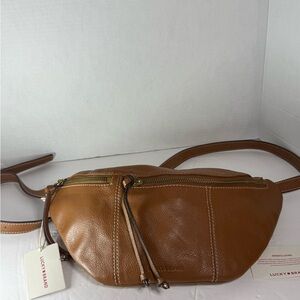 Lucky Brand Feyy leather sling belt bag
